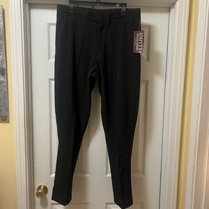 Women's Classic Referee Black Straight Leg Pants